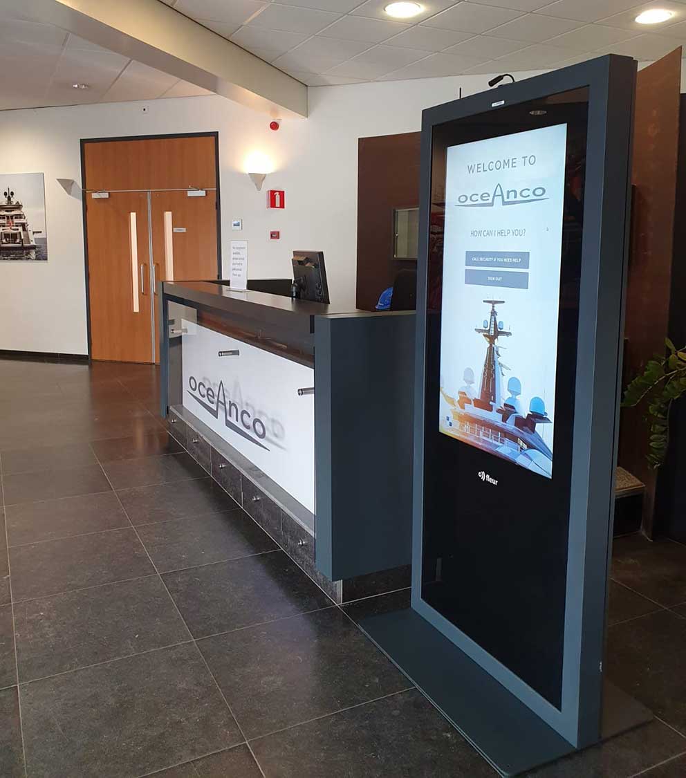 Bezoekersregistratie Digitale receptie