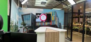 videostudio met audiovisuele middelen