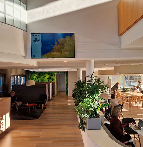 Digital Signage Schermen Toepassingen
