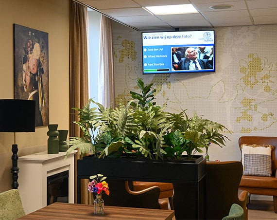 Wachtkamerscherm Restaurant