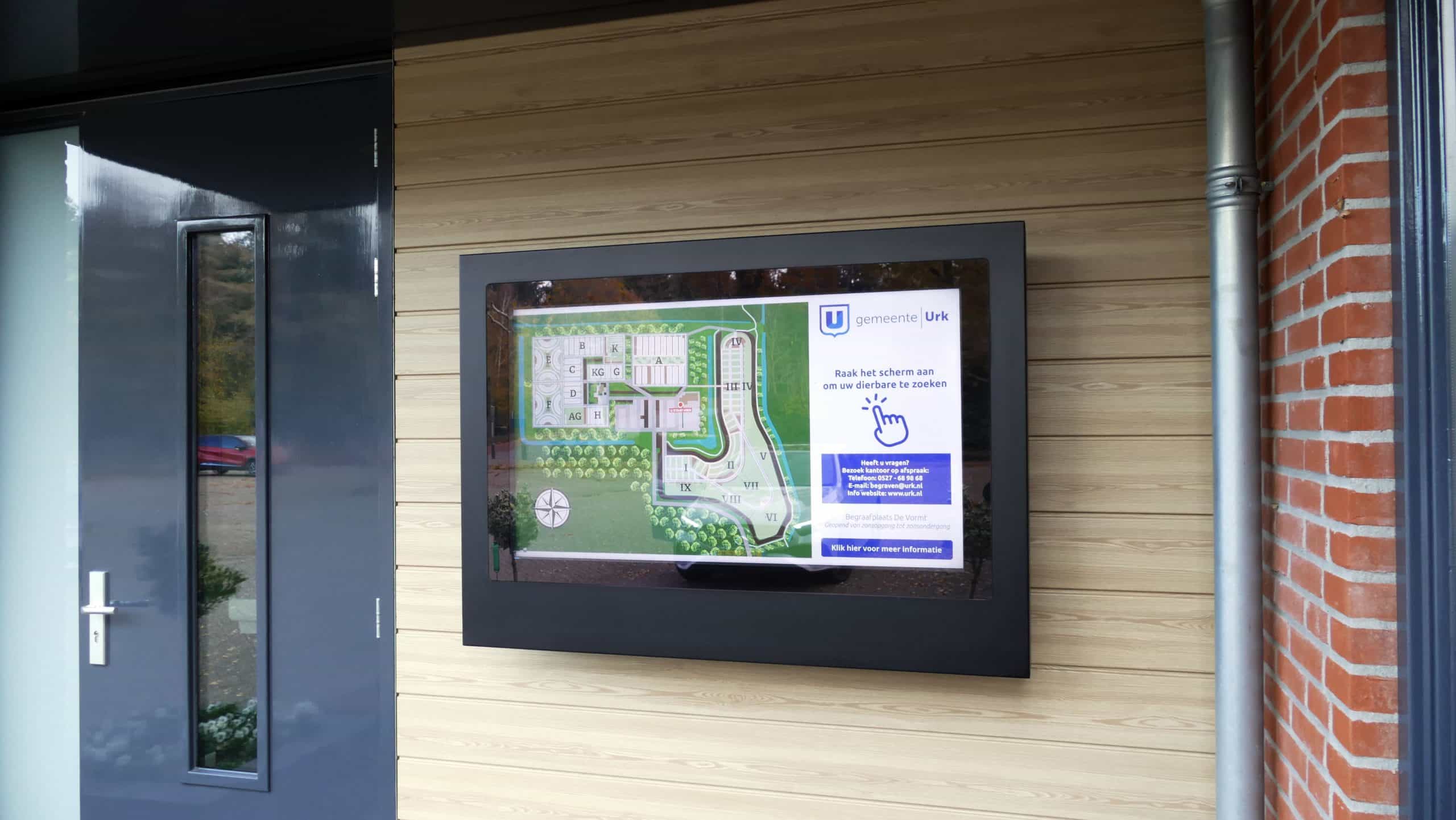 Digitale bewegwijzering Gemeente Urk