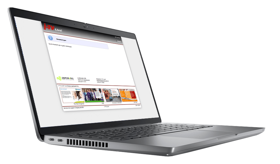 aansturing content wachtkamerscherm