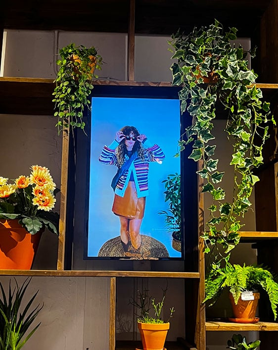 narrowcasting voorbeeld in retail